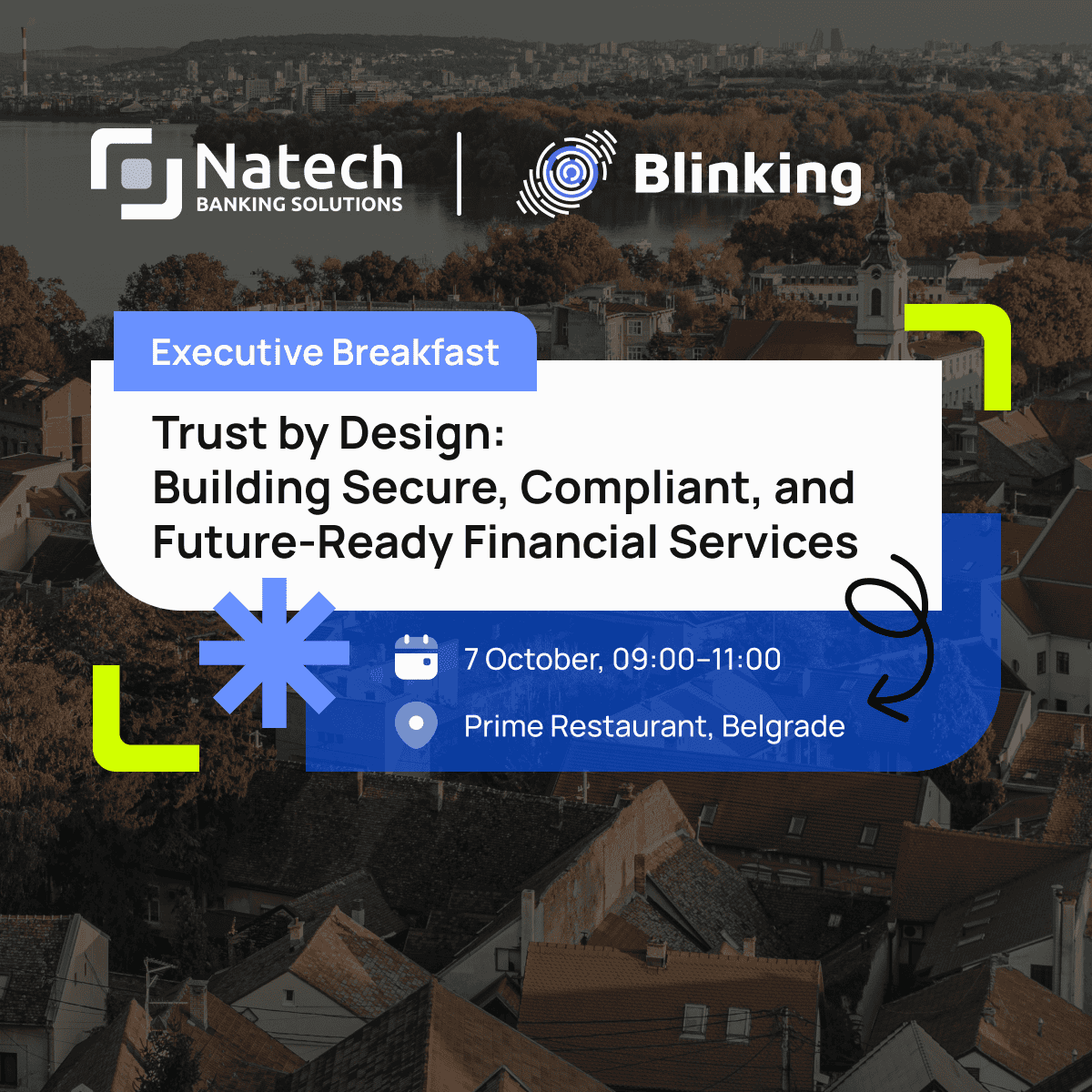Natech events: Executive Breakfast by Natech & Blinking