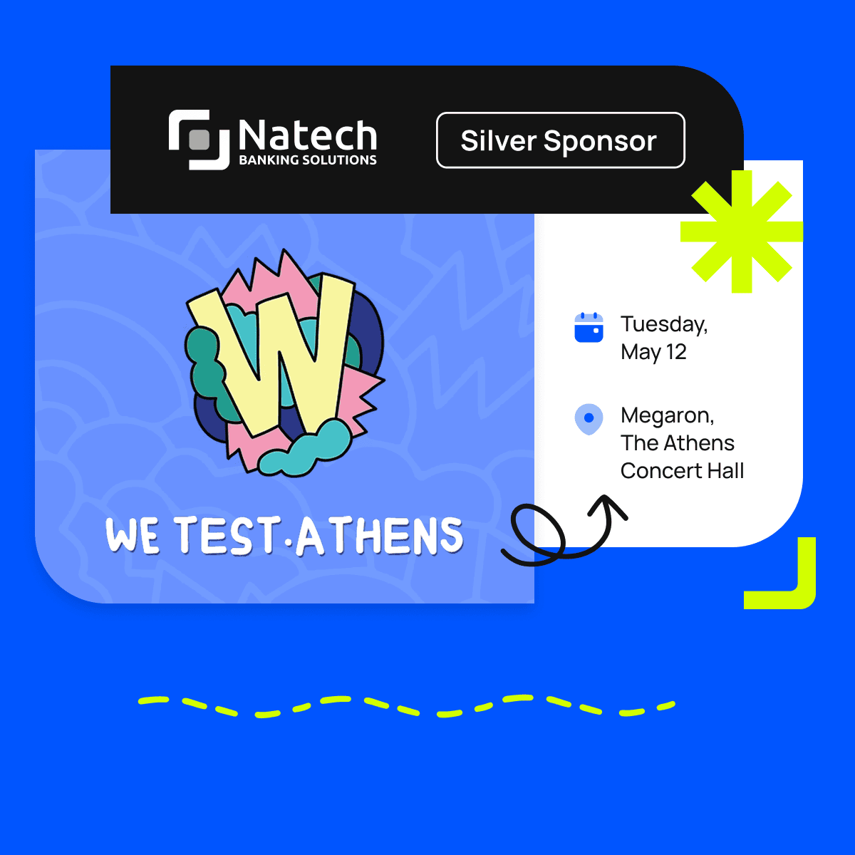Natech events: Natech Banking Solutions Sponsors WeTest Athens 2026