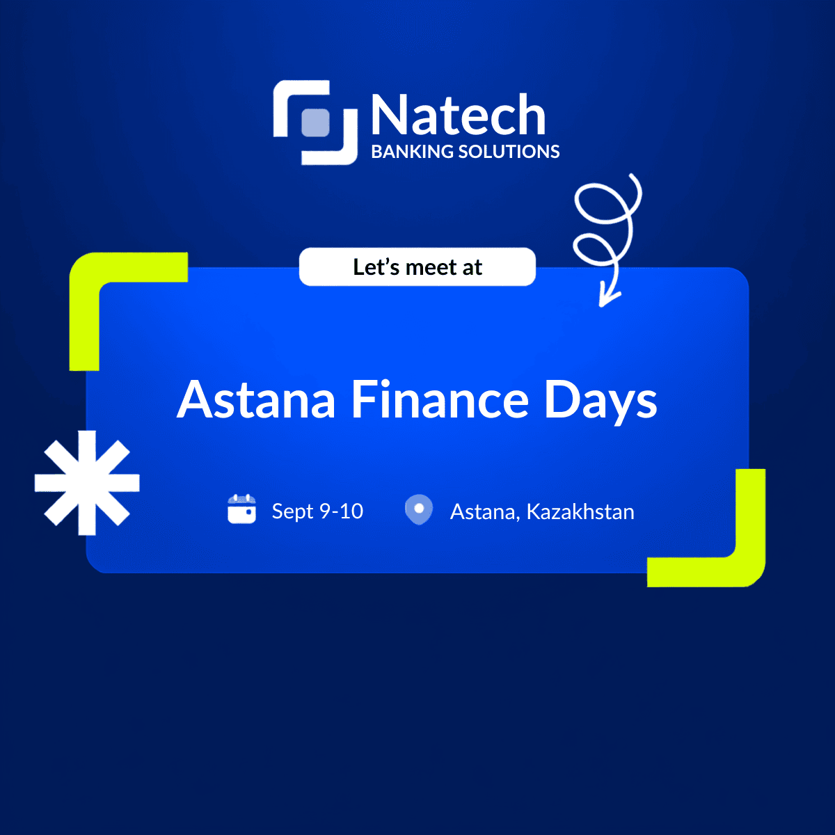 Natech events: Natech at Astana Finance Days 2026
