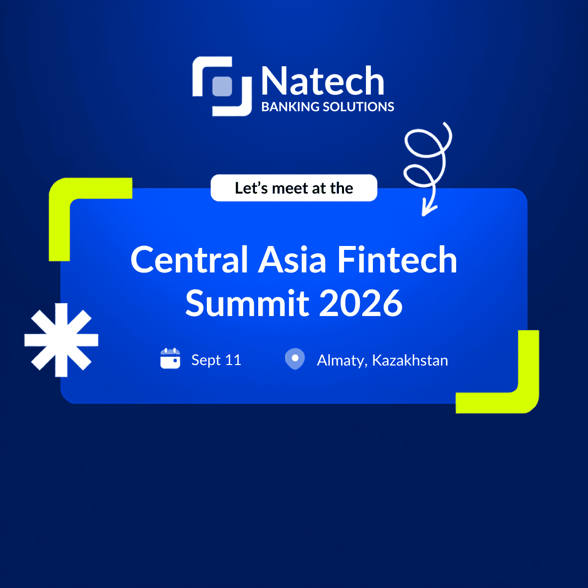 Natech events: Natech at Central Asia Fintech Summit 2026